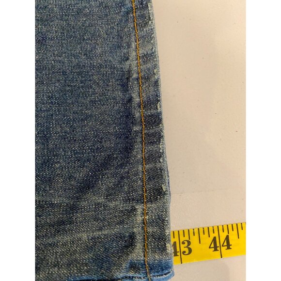 Enyce Mens Distressed Denim Jeans With Paint Splatter Design 34/32 - Picture 7 of 11